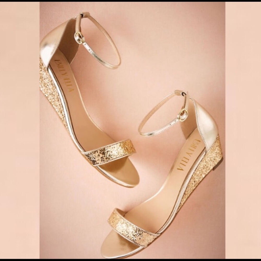 BHLDN x Billy Ella Cristal Wedges NWOB